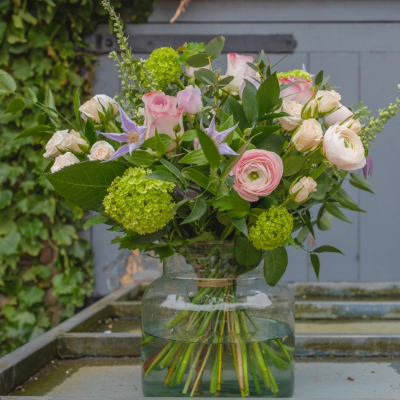 Florist Choice Spring Vase Arrangement - Flowers Delivered L40, PR7, WN8, WN6 | Local Florist | Parbold Florist | Mawdesley Florist | Flowers Bispham Green | Rufford Florist | Burscough Florist | Florist Parbold | Croston