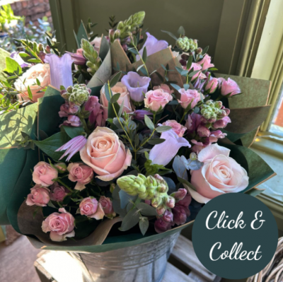 Florist Choice Wrap |  Click & Collect - Carefully selected flowers, delivered same day by Sorrel & Sage Florist, offering delivery throughout the local area including Mawdesley, Rufford, Parbold, Burscough, Lathom & more