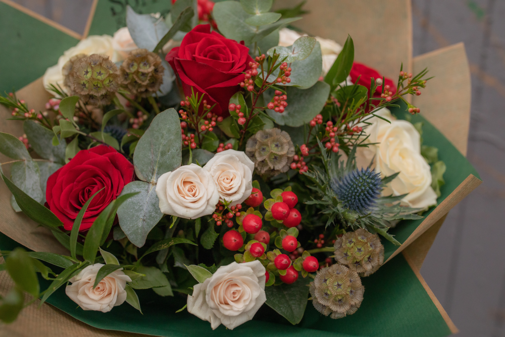 Seasonal Florist Choice Bouquet | Festive Flowers