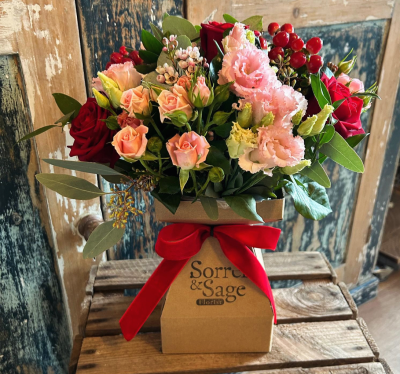 'The Ferrars' | Valentines Day - Send a beautiful bouquet of expertly arranged flowers this February 14th, with delivery available to Parbold, Newburgh, Appley Bridge, Shevington, Mawdesley, Rufford & more.