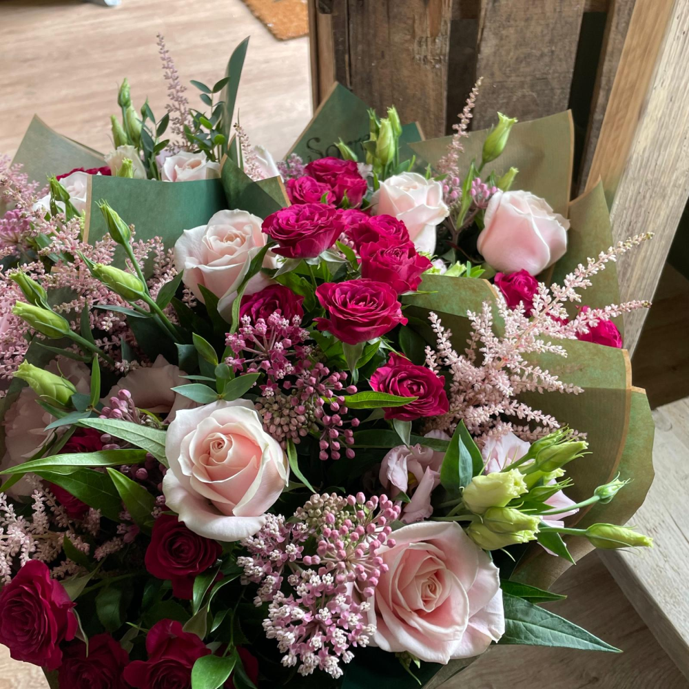 'The Wentworth' | Valentines Day Florist Choice Wrap