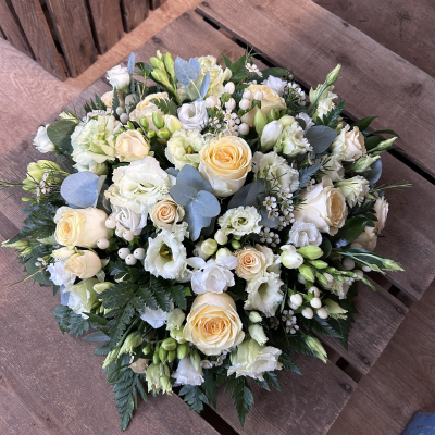 Floral Posy - Funeral & Farewell Flowers - Creating bespoke floral funeral tributes and arrangements, Sorrel and Sage Florist work alongside local funeral homes to ensure seamless and personal delivery of all tributes.